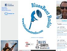 Tablet Screenshot of bluesbeatradio.com